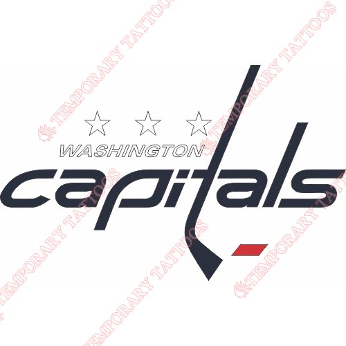 Washington Capitals Customize Temporary Tattoos Stickers NO.370